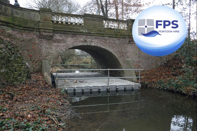 Historic Bridge Repairs in Cheshire – Floating Masonry Access project image