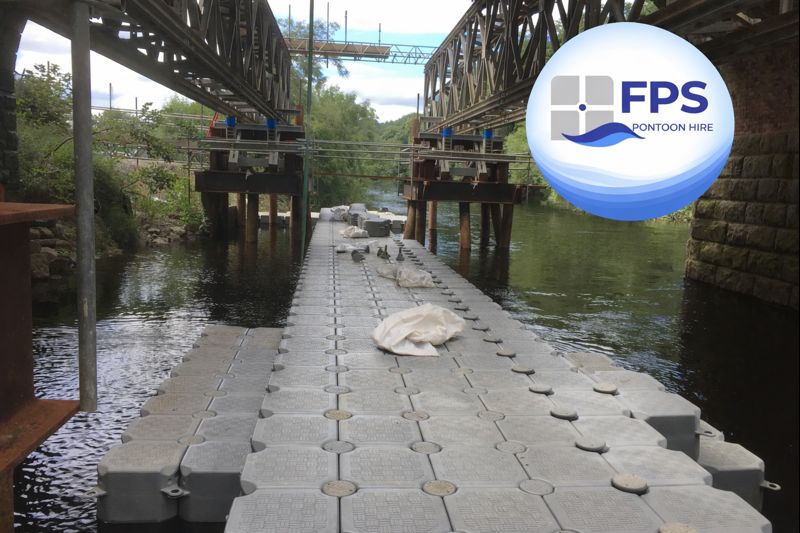 Linton Bridge Stabilisation – Floating Access for Repair Works project image